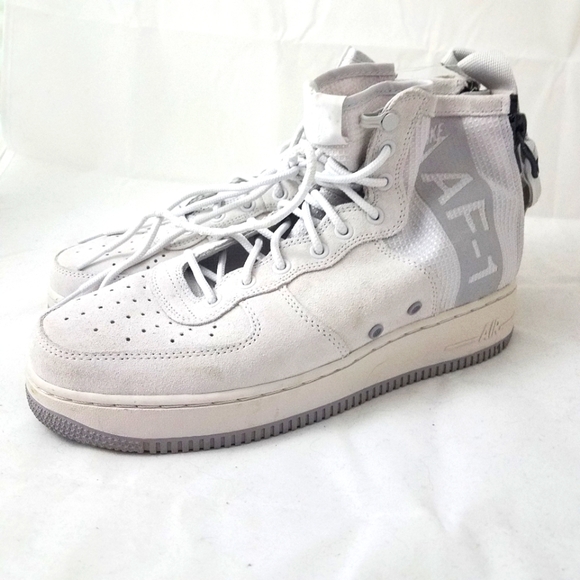 Nike AF-1 Air Force One Vast Grey Mens 10 - Picture 1 of 12